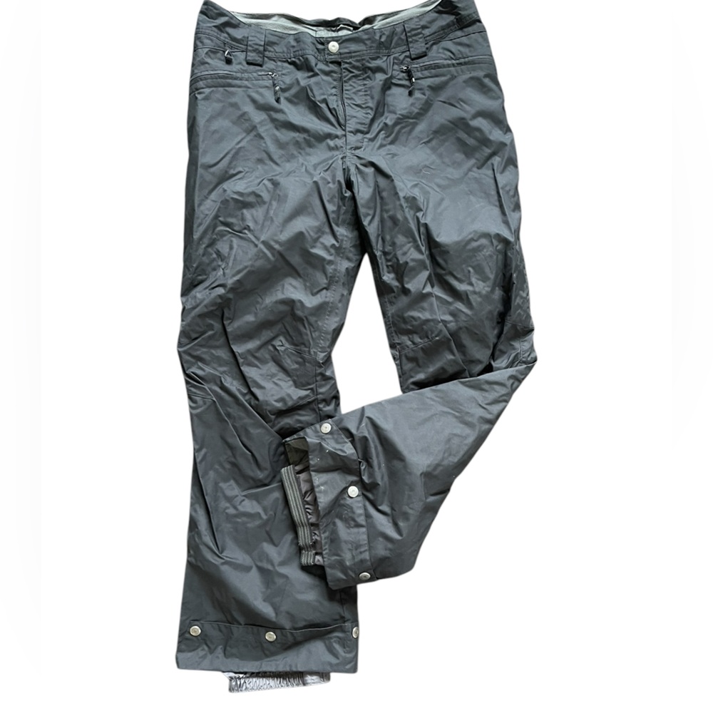 COLUMBIA Ridge II Snow Pants Black Insulated Omni Tech Waterproof Size LARGE